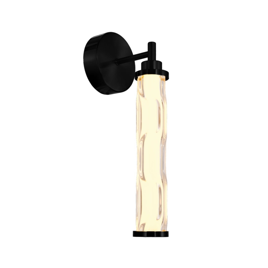 LED sienas lampa CORTE LED/10W/230V melna