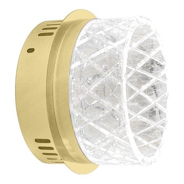 LED Sienas lampa ELEGANCE LED/9W/230V zelta