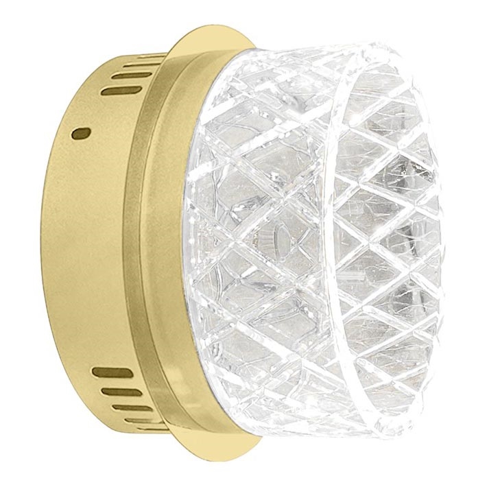 LED Sienas lampa ELEGANCE LED/9W/230V zelta
