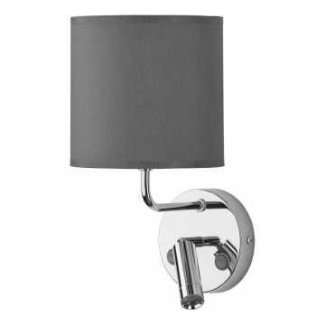 LED Sienas lampa FIORENZO 1xE27/60W/230V + LED/3W