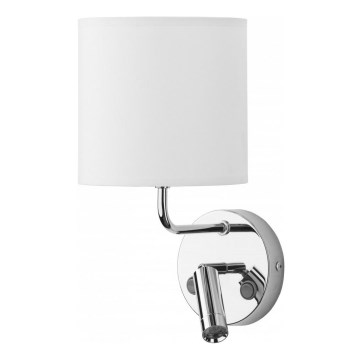 LED Sienas lampa FIORENZO 1xE27/60W/230V + LED/3W