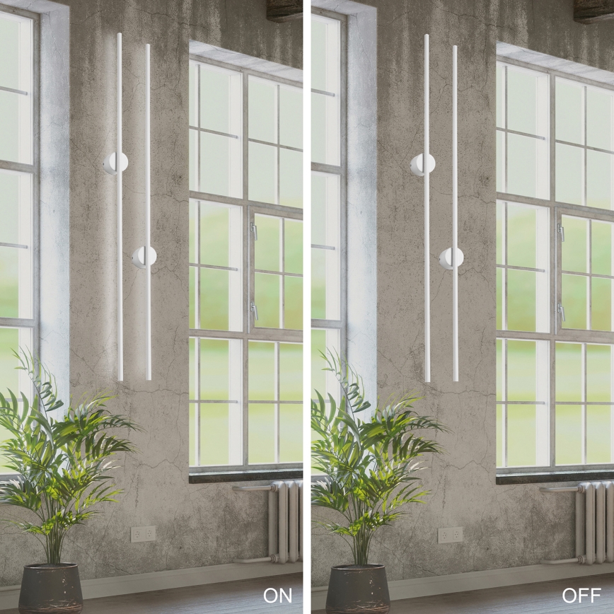 LED Sienas lampa LANA LED/12W/230V 4000K balta