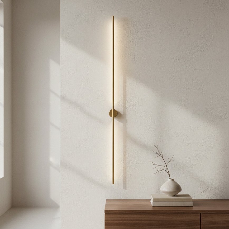 LED sienas lampa LANA LED/12W/230V 4000K matēta zelta