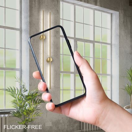 LED sienas lampa LANA LED/12W/230V 4000K matēta zelta