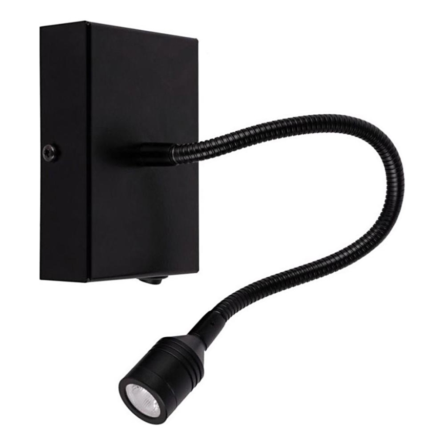 LED Sienas lampa LECTOR LED/2,5W/230V melna