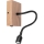 LED Sienas lampa LECTOR LED/2,5W/230V ozols