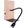 LED Sienas lampa LECTOR LED/2,5W/230V USB ozols