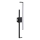 LED Sienas lampa LED/12W/230V 3000-6500K melna