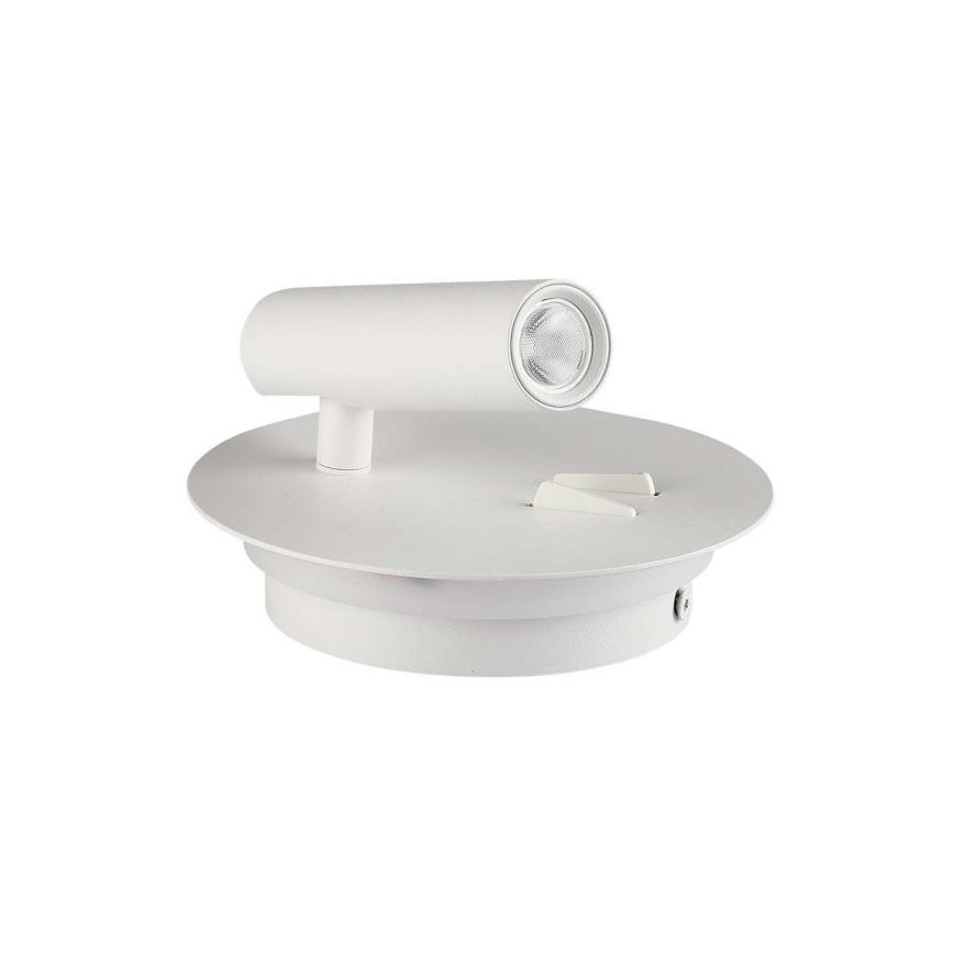 LED Sienas lampa LED/3W/230V + LED/6W/230V 3000K balta