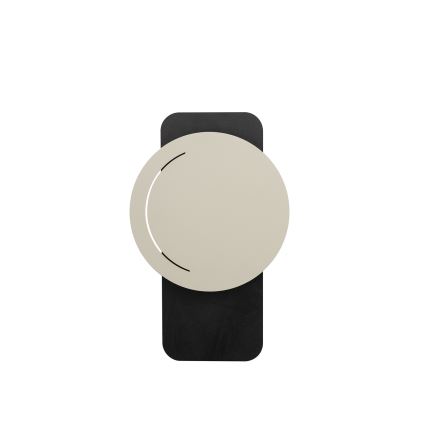 LED Sienas lampa LITO LED/7W/230V melna/bēša