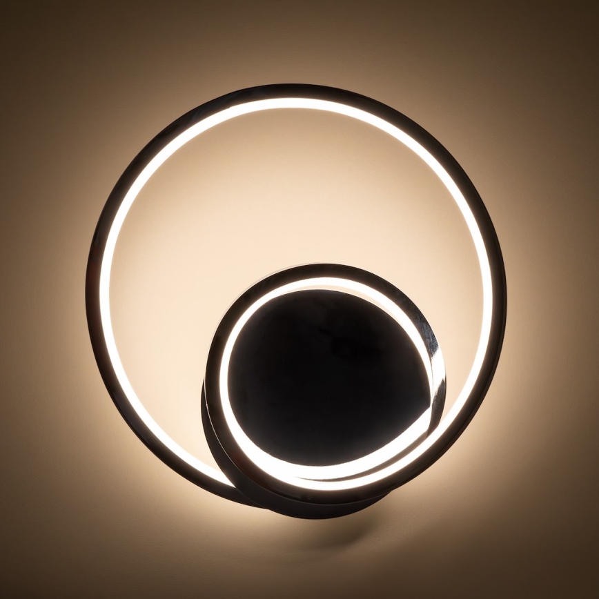 LED Sienas lampa LUCERO LED/13W/230V spīdīgi hromēts