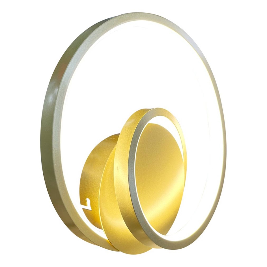 LED Sienas lampa LUCERO LED/13W/230V zelta