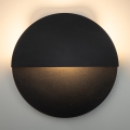 LED Sienas lampa LUNA LED/7W/230V d. 26 cm melna