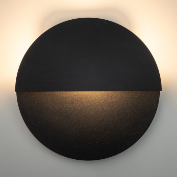 LED Sienas lampa LUNA LED/7W/230V d. 26 cm melna