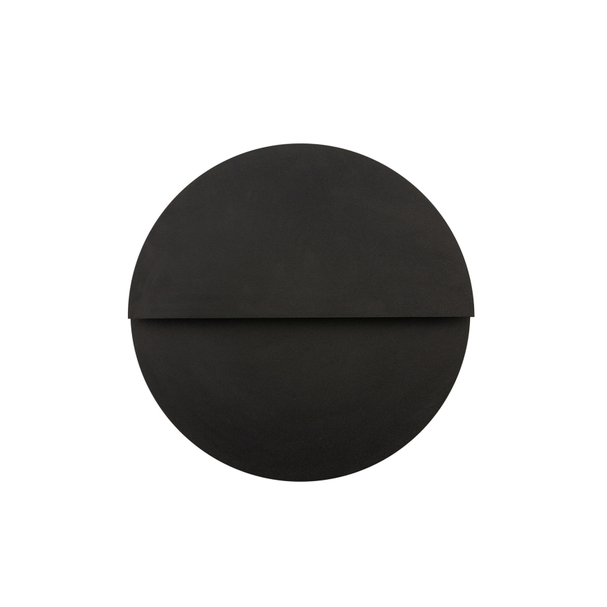 LED Sienas lampa LUNA LED/7W/230V d. 26 cm melna