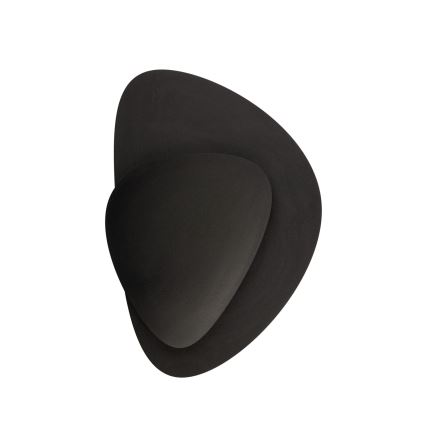 LED Sienas lampa PEDRA LED/7W/230V melna