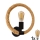 LED Sienas lampa ROPE ARTHUR 1xE27/10W/230V