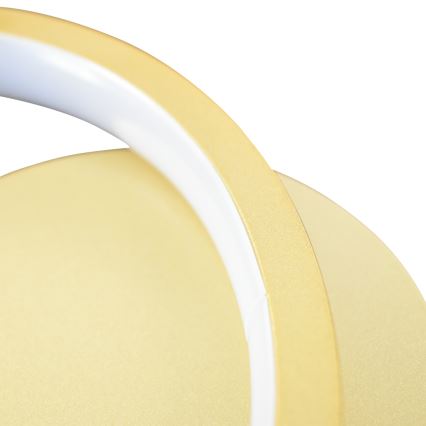 LED Sienas lampa ROTONDA LED/7W/230V zelta