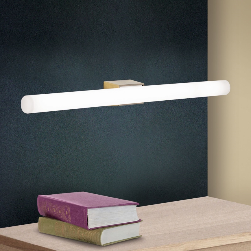 LED Sienas lampa VISAGIST 1xS14d/8W/230V misiņš