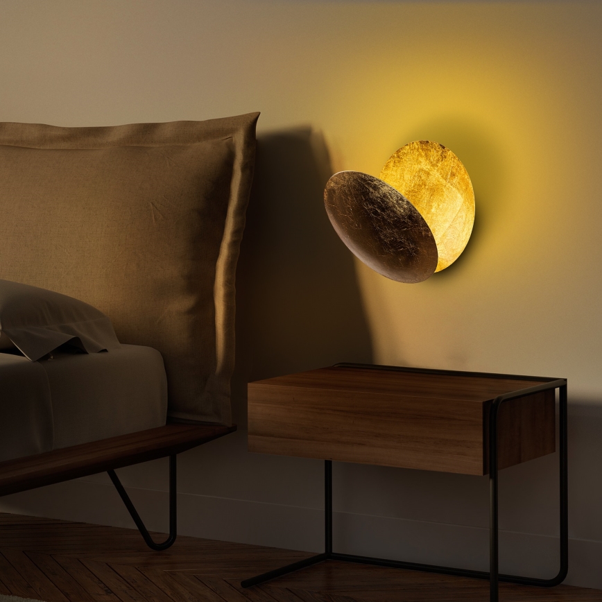 LED Sienas lampa YOSMA LED/5W/230V 3000K zelta