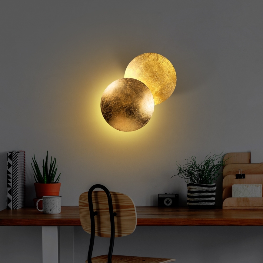 LED Sienas lampa YOSMA LED/5W/230V 3000K zelta
