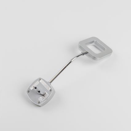 LED sienas lampiņa ar spraudni LED/3,2W/230V matēts hroms