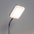 LED sienas lampiņa ar spraudni LED/3,2W/230V spīdīgs hroms