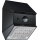 LED sienas saules gaismeklis ar sensoru LED/2,5W/3,7V 3000/4000/6000K IP65 1200 mAh melns