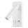 LED Sienas starmetis ar USB LED/2W/230V balta