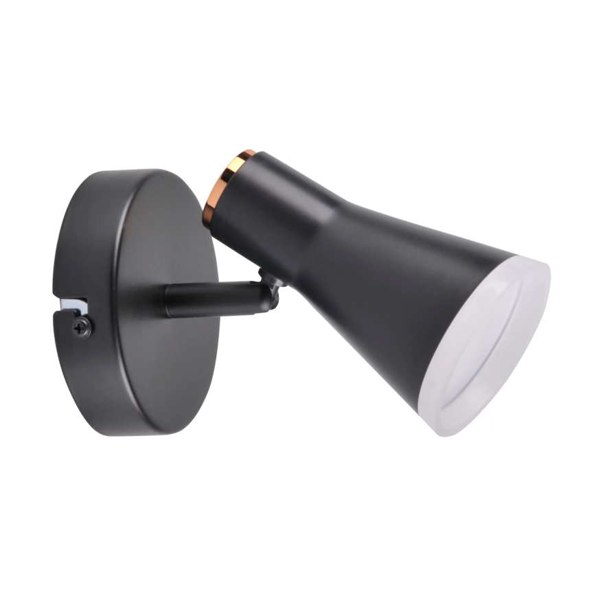 LED Sienas starmetis BERG LED/4,2W/230V melns