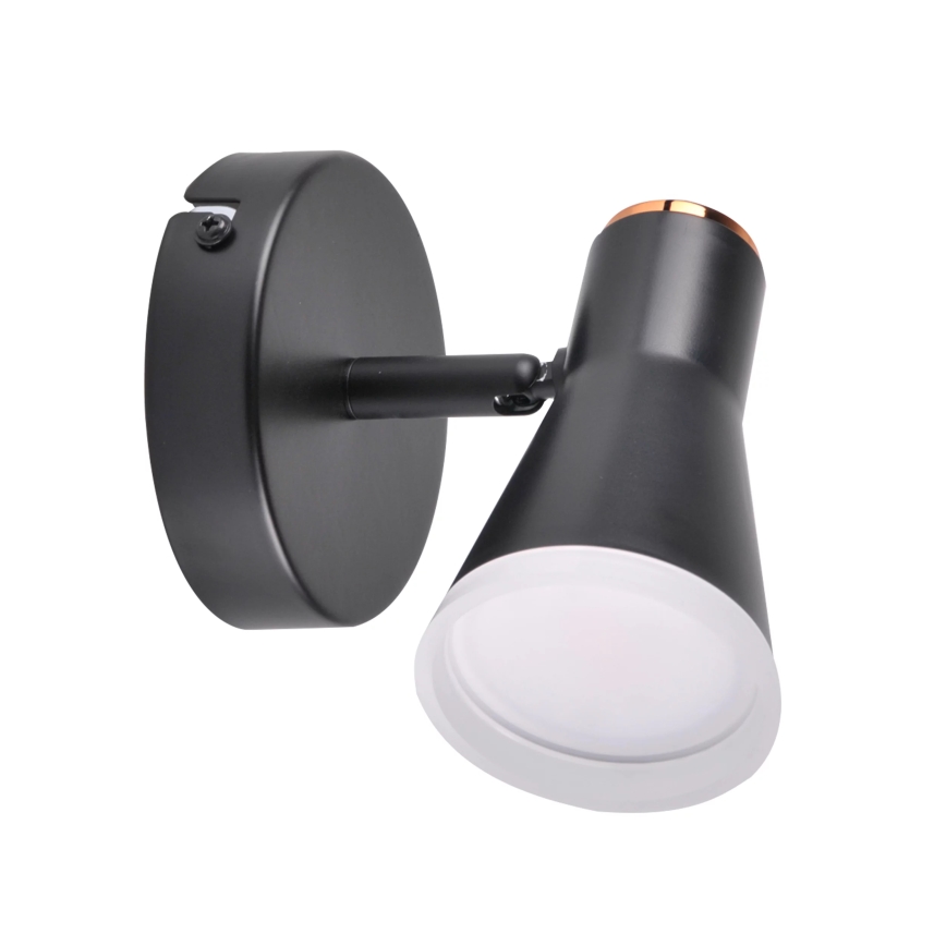LED Sienas starmetis BERG LED/4,2W/230V melns