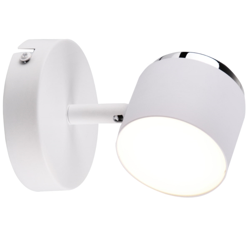 LED Sienas starmetis KUBIK LED/4,2W/230V balts