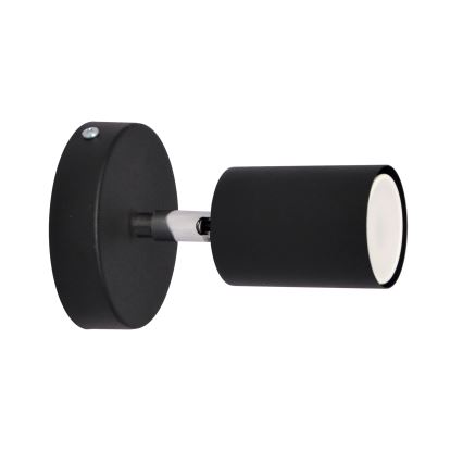 LED Sienas starmetis TUNE 1xGU10/4,8W/230V melna