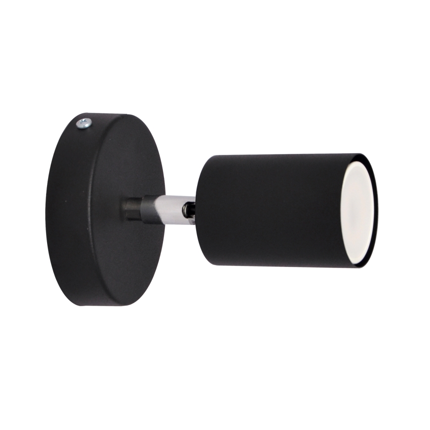 LED Sienas starmetis TUNE 1xGU10/4,8W/230V melna