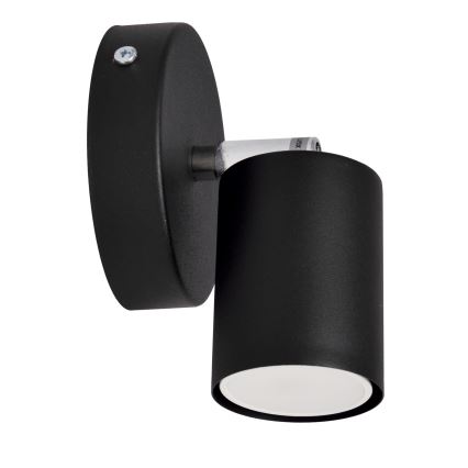 LED Sienas starmetis TUNE 1xGU10/4,8W/230V melna