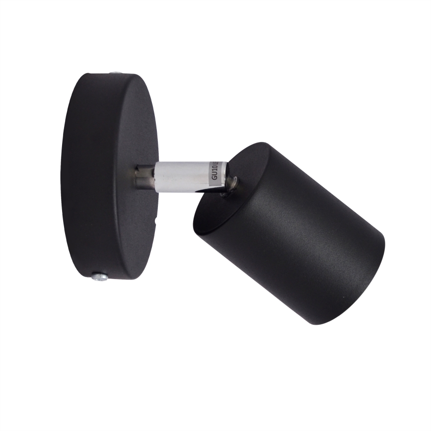 LED Sienas starmetis TUNE 1xGU10/4,8W/230V melna