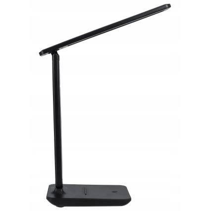 LED skārienjūtīga galda lampa ar regulējamu spilgtumu LED/6W/230V 3000/4000/6000K melna