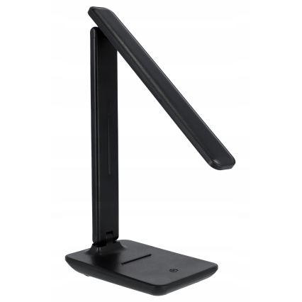 LED skārienjūtīga galda lampa ar regulējamu spilgtumu LED/6W/230V 3000/4000/6000K melna