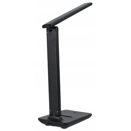 LED skārienjūtīga galda lampa ar regulējamu spilgtumu LED/6W/230V 3000/4000/6000K melna