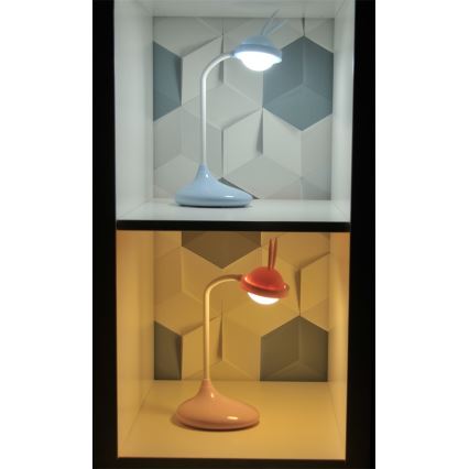 LED Skarienjūtīgā lampa bērniem RABBIT LED/0,4W/5V 3000/6500K zila + USB