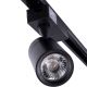 LED Sliežu sistēmas starmetis TRACK LIGHT LED/7W/230V 3000K melns