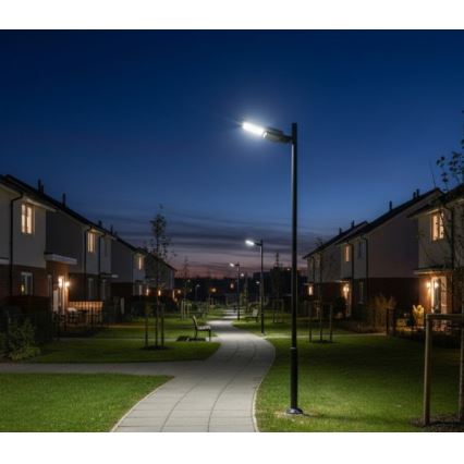 LED saules ielas lampa ar sensoru STREET LED/20W/7,4V 3000/4000/6000K IP65 5400 mAh