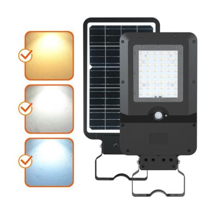 LED saules ielas lampa ar sensoru STREET LED/20W/7,4V 3000/4000/6000K IP65 5400 mAh