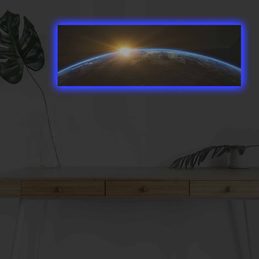 LED Spīdošs dekoratīvs attēls LED/1x9V 6LR61