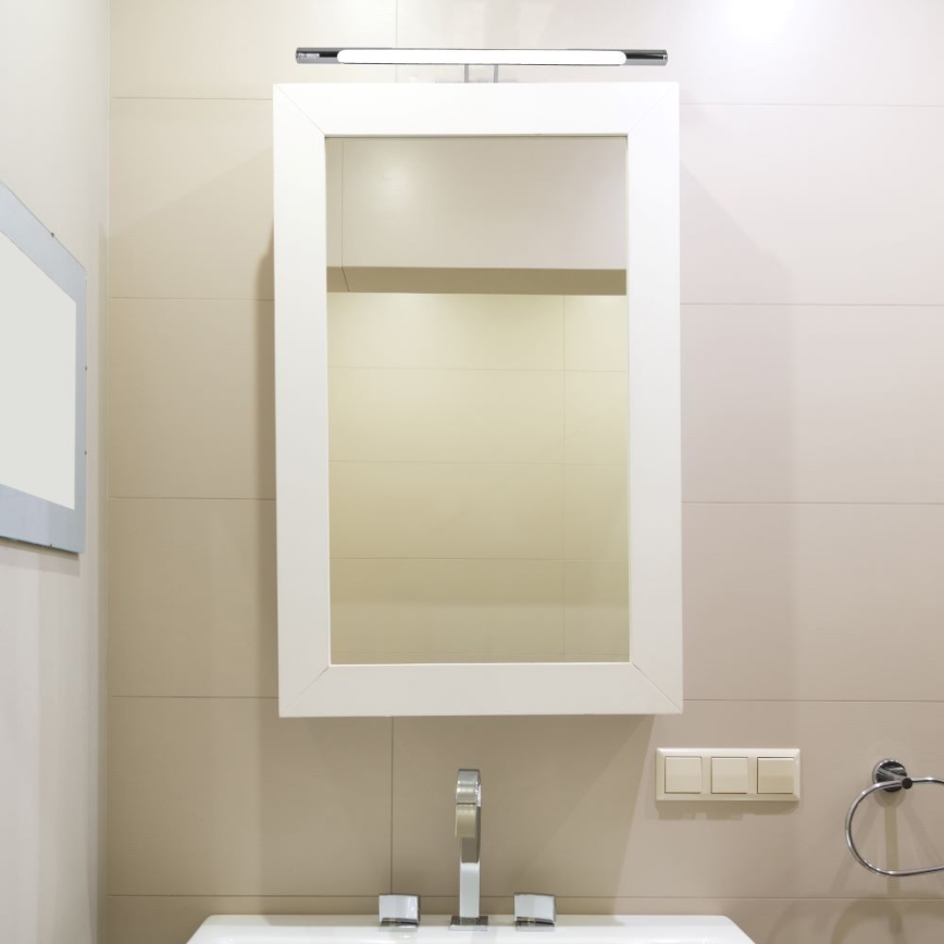 LED Spoguļa apgaismojums LED/9W/230V 3000K 50cm spīdīgi hromēts