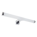 LED spoguļa apgaismojums vannas istabai, 8 W, 230 V, 30 cm, IP44, glancēts hroms