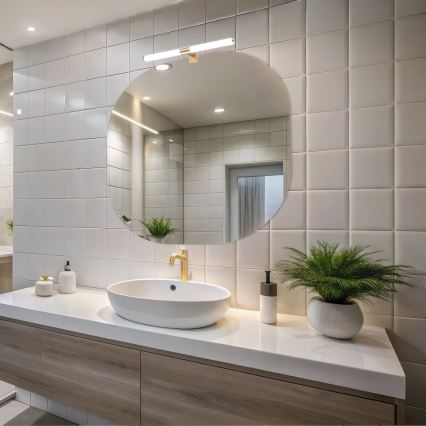 LED spoguļa apgaismojums vannas istabai APA LED/6W/230V 40 cm IP44 zelta