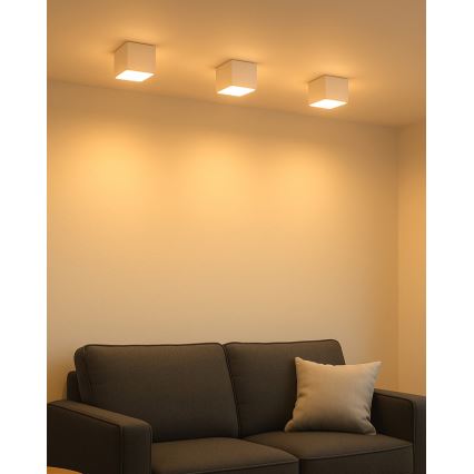 LED spot gaismeklis LED/5W/230V 3000/4000/6400K 7,5x7,5 cm balts