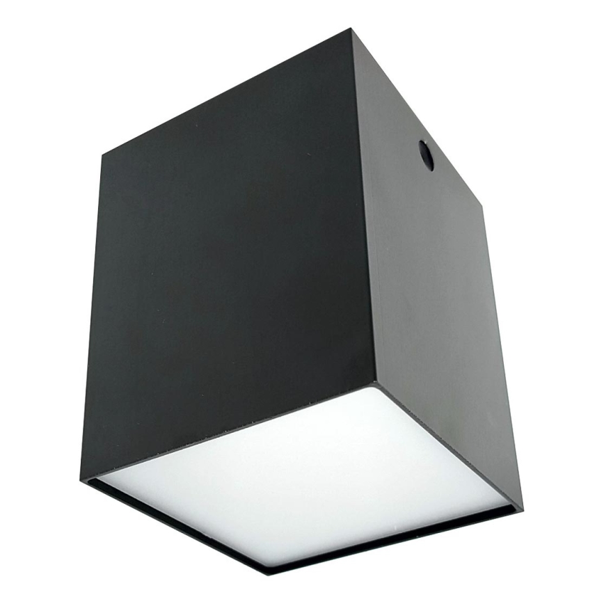 LED spota gaismeklis LED/5W/230V 3000/4000/6400K 7,5x7,5 cm melns