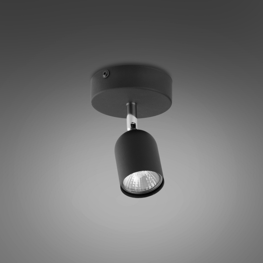 LED spotgaismeklis TOP 1xGU10/10W/230V melns